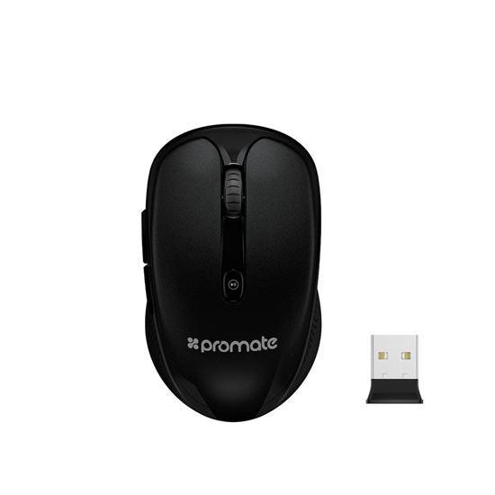 PROMATE 2.4Ghz Wireless Optical USB Mouse. Auto-Sleep Function. - Office Connect