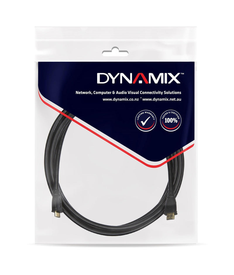 DYNAMIX 3m v1.4 HDMI Mini to HDMI Mini Cable. Max - Office Connect
