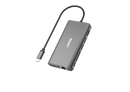 UNITEK USB 3.1 USB-C Aluminium Multi-Port Hub With Power Delivery. - Office Connect 2018