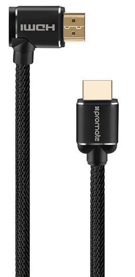 PROMATE 5m 4K HDMI right angle Cable. 24K Gold plated. - Office Connect