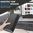 PROMATE 40W High Bass Bluetooth Speaker with 20W 3D - Office Connect