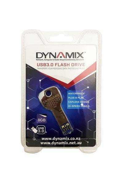 DYNAMIX 8GB USB3.0 Key Flash Drive - Office Connect