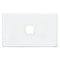 TRADESAVE Slim Switch Plate ONLY. 1 Gang. Accepts - Office Connect