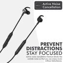 PROMATE Active Noise Cancelling Earphones. IPX4 Sweat - Office Connect