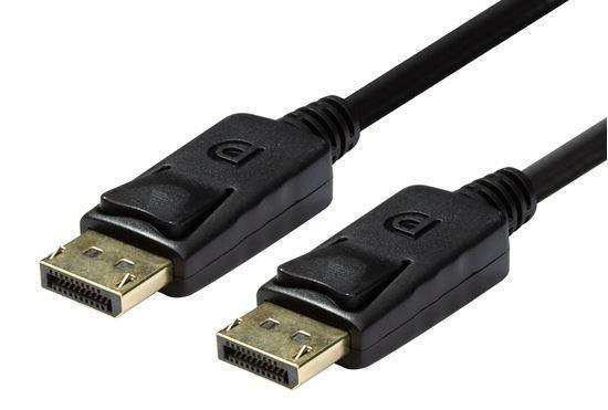 DYNAMIX 1m DisplayPort v1.2 Cable with Gold Shell - Office Connect