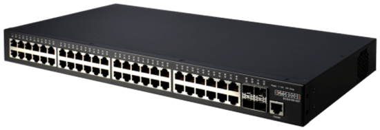 EDGECORE 48 Port Gigabit Managed L2+ Switch. 4x GE - Office Connect