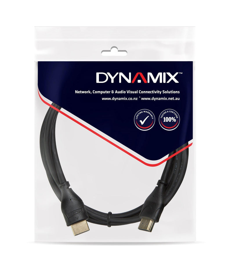 DYNAMIX 0.3m HDMI 10Gbs Slimline High-Speed Cable - Office Connect