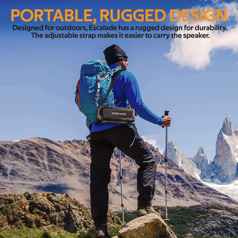 PROMATE 30W Rugged IPX5 Water-Resistant Bluetooth - Office Connect