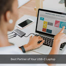UNITEK USB 3.1 Type-C Aluminium Multi-Port Hub with - Office Connect