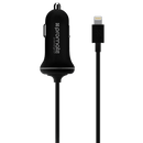 PROMATE 1.2m MFi Certified 2.1A Car Charger with Lightning - Office Connect