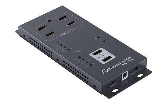 LENKENG HDMI Matrix Switch with 4x HDMI inputs & 2x - Office Connect