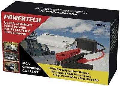 12V 400A Glovebox Jump Starter and Powerbank - Office Connect 2018