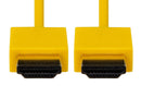 DYNAMIX 2M HDMI YELLOW Nano High Speed With Ethernet - Office Connect