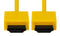 DYNAMIX 2M HDMI YELLOW Nano High Speed With Ethernet - Office Connect