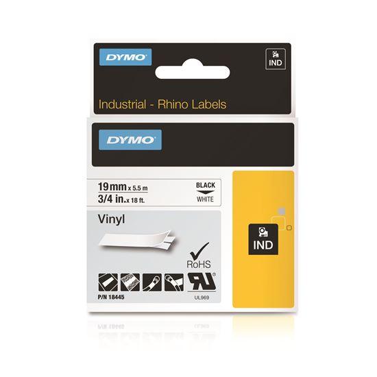 DYMO Genuine Rhino Industrial Vinyl Labels.19mm x - Office Connect