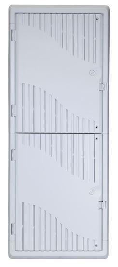 DYNAMIX 42'' Recessed Plastic Network Enclosure, WiFi - Office Connect