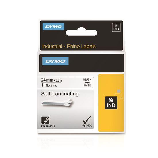 DYMO Genuine Rhino Industrial Label -Vinyl Self-Laminating - Office Connect