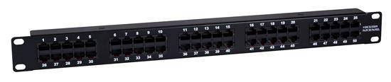 DYNAMIX 50 Port 19'' Voice Rated Patch Panel Unshielded. - Office Connect