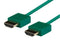 DYNAMIX 1.5M HDMI GREEN Nano High Speed With Ethernet - Office Connect