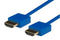 DYNAMIX 1.5M HDMI BLUE Nano High Speed With Ethernet - Office Connect