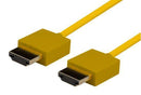 DYNAMIX 1.5M HDMI YELLOW Nano High Speed With Ethernet - Office Connect