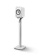 LSX Floor Stand White Aluminium Construction, Fillable - Office Connect