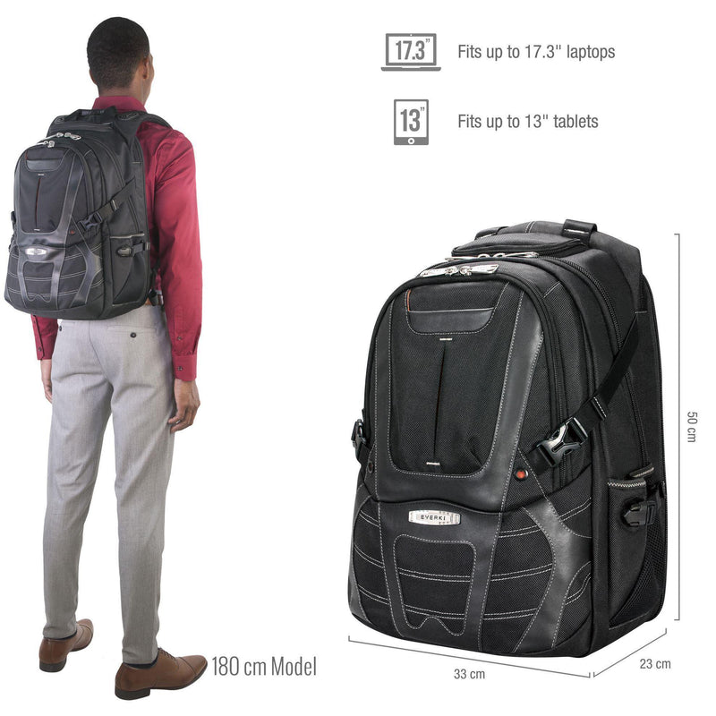 EVERKI Concept 2 Laptop Backpack. Up to 17.3''. Checkpoint - Office Connect