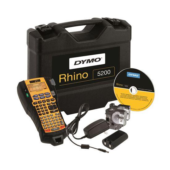 DYMO Rhino 5200 Industrial Labeller Hard Case Kit,Hot-keys - Office Connect