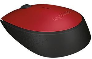 Logitech M171 USB Wireless Mouse - Red - Office Connect