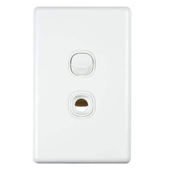 TRADESAVE 16A 2-Way Vertical 2 Gang PCU Switch. - Office Connect
