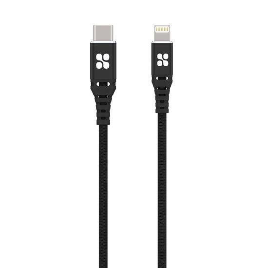 PROMATE 1.2m MFi USB-C to Apple Lightning Connector. - Office Connect