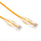 DYNAMIX 1.5m Cat6A 10G Yellow Slimline Component Level - Office Connect