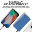 PROMATE 10000mAh Smart Charging Power Bank With Dual USB Output. - Office Connect 2018