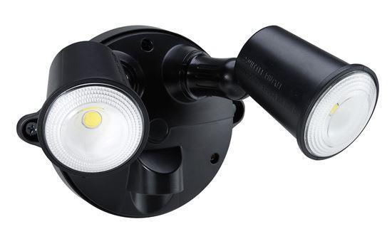 HOUSEWATCH 10W Twin LED Spotlight IP54.2000 Lumens,Stainless - Office Connect