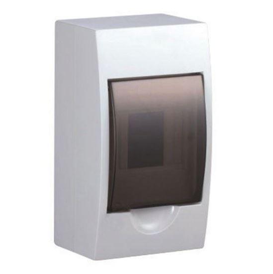 TRADESAVE Surface Mounted Distribution Board, 4 Pole,Made - Office Connect 2018