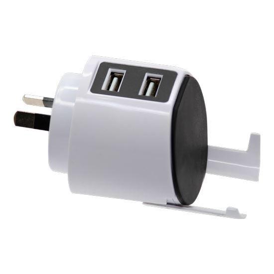 JACKSON Pocket-sized USB Charging Outlet, 2x USB Charging - Office Connect