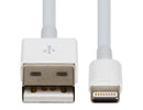 DYNAMIX 180mm USB to Lightning Charge & Sync Cable. - Office Connect