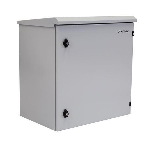 DYNAMIX 12RU Outdoor Wall Mount Cabinet. (611 x 625 - Office Connect