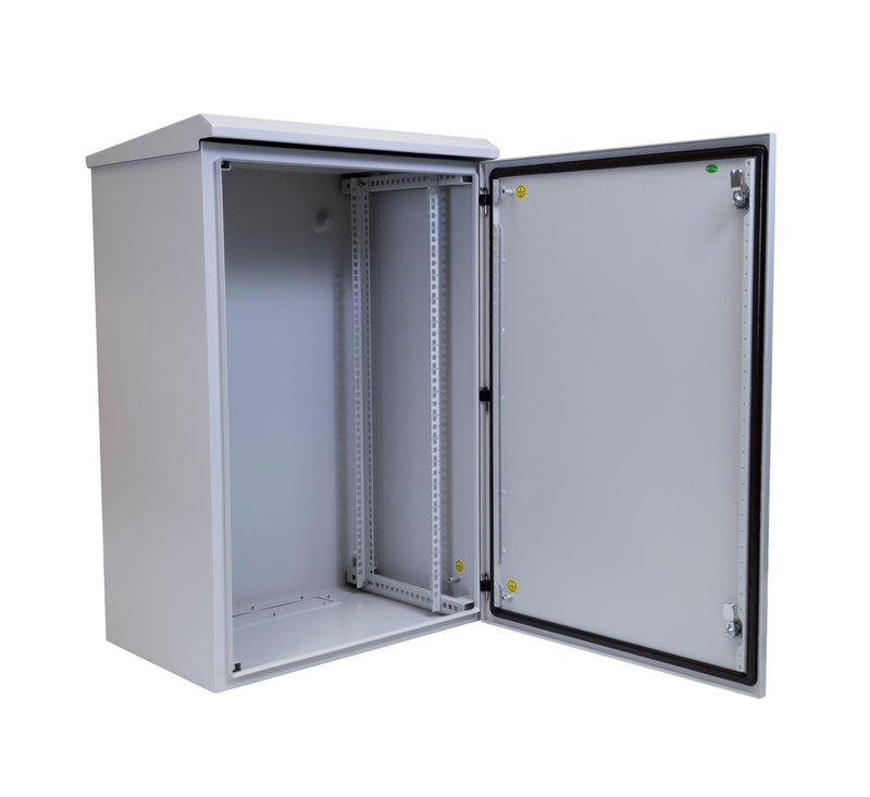 DYNAMIX 18RU Outdoor Wall Mount Cabinet. (611 x 425 - Office Connect