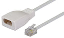 DYNAMIX 0.08m Cable-BT Socket to RJ11 Plug (for Phone - Office Connect