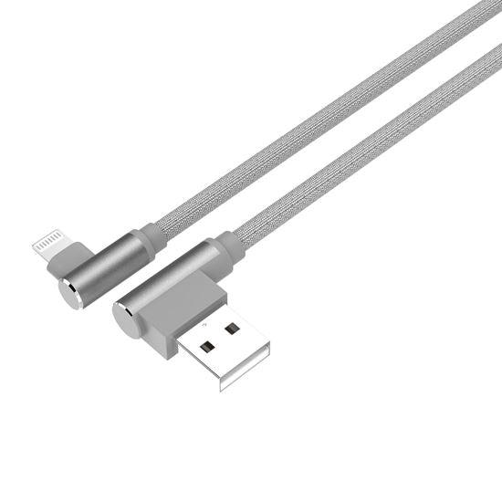 UNITEK 1m L-Shaped USB to Lightning Connector Cable. - Office Connect