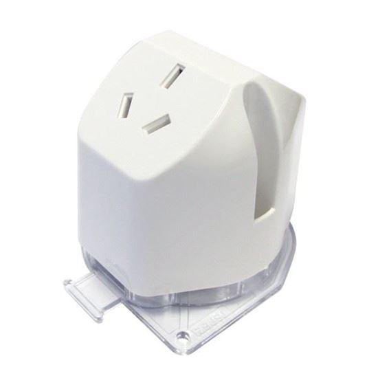 TRADESAVE Double Plug Base Socket. (4 TERMINALS). - Office Connect