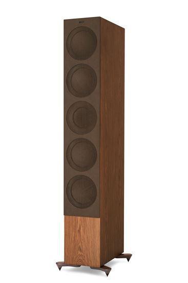 KEF Microfibre Grilles to fit KEF R11. Colour - Brown. - Office Connect