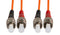 DYNAMIX 10M 62.5u ST/ST OM1 Fibre Lead (Duplex, Multimode) - Office Connect 2018