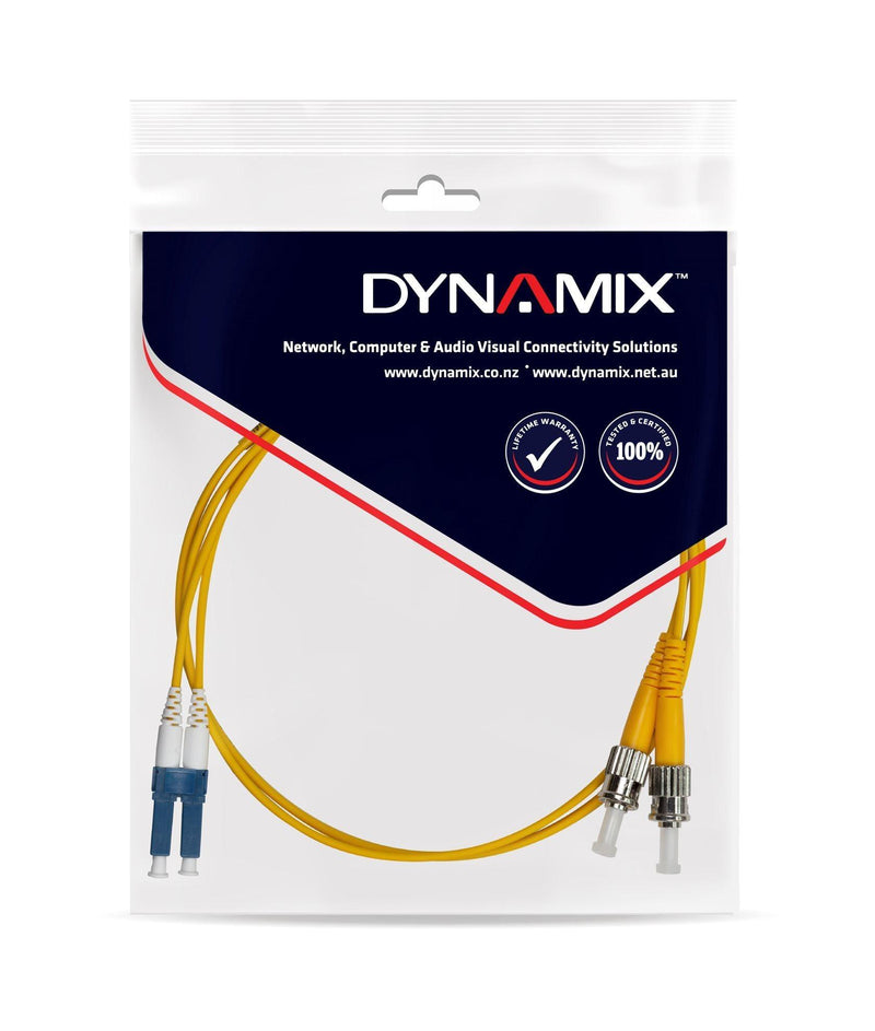DYNAMIX 0.5M 9u LC/ST Duplex Single-Mode OS2 G657A1 - Office Connect 2018