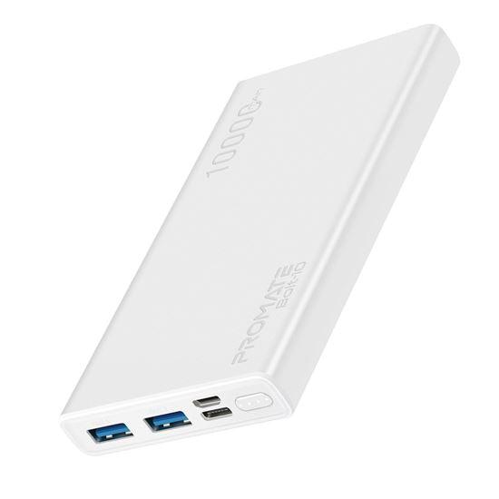 PROMATE 10000mAh Smart Charging Power Bank With Dual USB Output. - Office Connect 2018