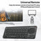 PROMATE Dual Mode Bluetooth + Wireless IR Multimedia Keyboard - Office Connect