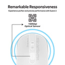 PROMATE Wireless Ergonomic Mouse. Includes Both USB-C & USB-A Nano - Office Connect