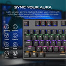 VERTUX Tactical Mechanical Gaming Keyboard With RGB LED Backlight. - Office Connect