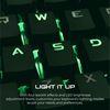 VERTUX Rapid Response Mechanical Gaming Keyboard With LED Backlight. - Office Connect